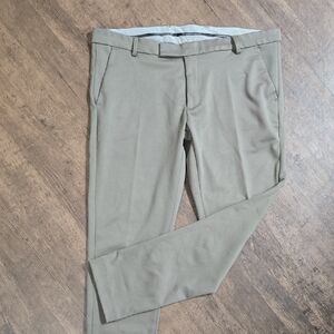 ALEXANDER MCQUEEN Khaki Chinos 38 X 29 Cropped Ankle